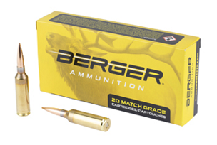 Berger Elite Hunter 6.5 PRC Ammo 140gr BT 20rds - 50020
