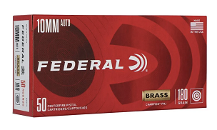 Federal Champion 10mm Ammo 180gr FMJ 50rds - WM5221